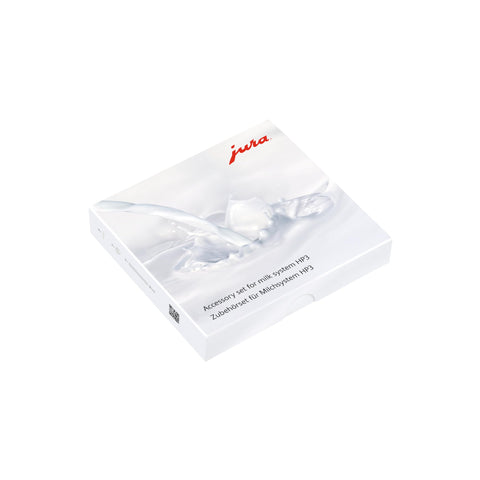 Jura 24117 HP3 Milk System Accessory Set, Plastic, Transparent