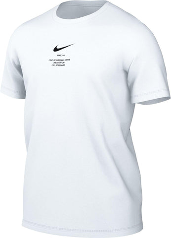 Nike Men's Big Swoosh T-Shirt (US, Alpha, X-Large, Regular, Regular, White)