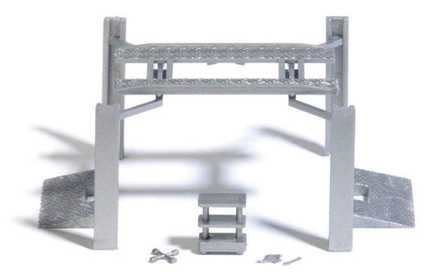 Busch 7791 Car Lift & Tool Trolley HO Scenery Scale Model Scenery