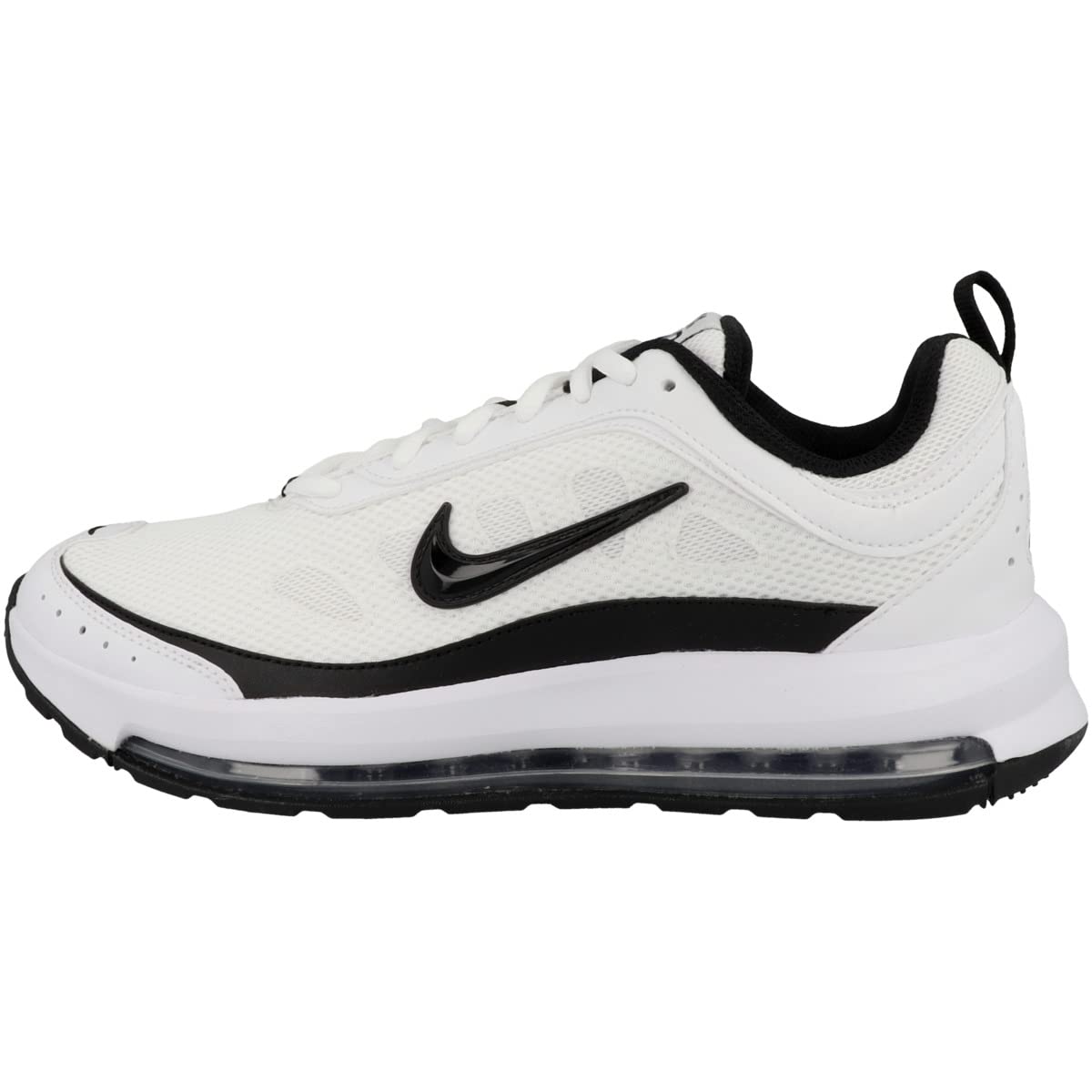 Nike Men's Running Shoe, Bianco Nero, 8.5