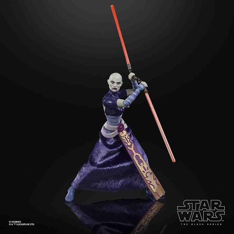 STAR WARS The Black Series Asajj Ventress Toy 6-Inch Scale The Clone Wars Collectible Action Figure, Toys for Kids Ages 4 and Up