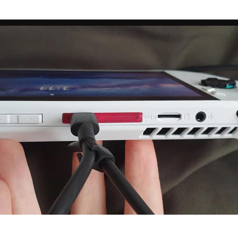 For ASUS ROG ALLY Dust Plug Anti Dust Protection Cover Handheld Game Console Charging Port Dust Plug for ASUS ROG ALLY (2 Stick Locks)