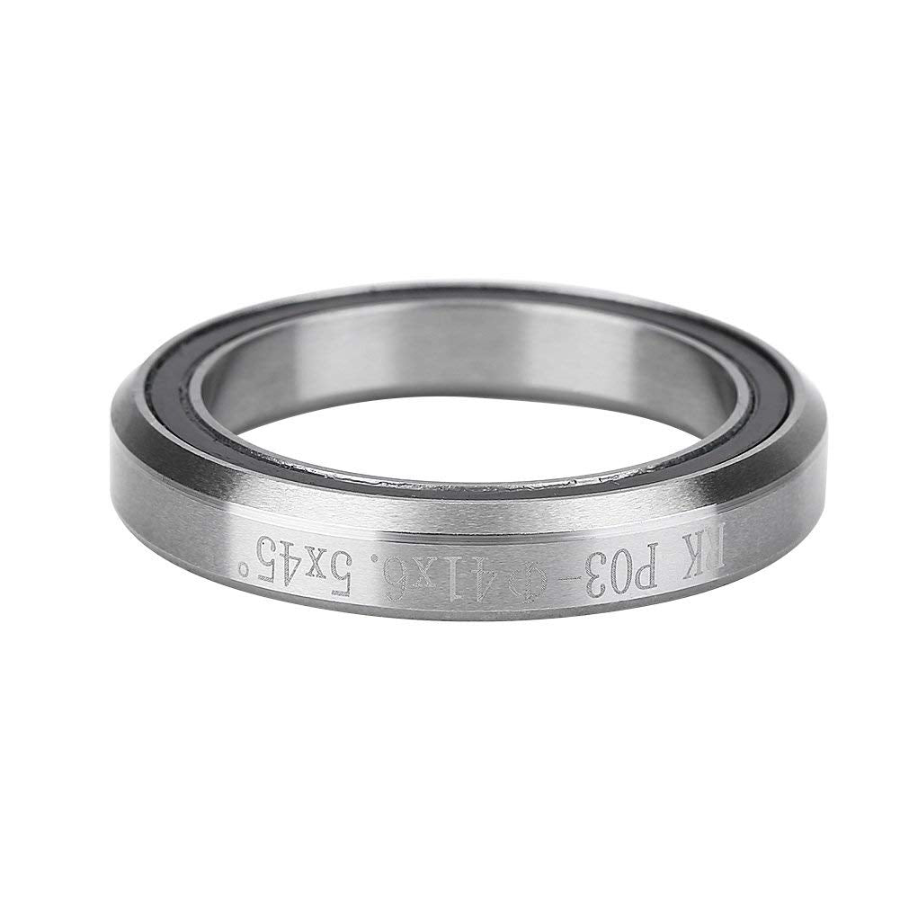 Vbestlife Bike Headset Bearings, Steel Bicycle Bearings Steel Ring Repair Parts Accessory (41mm)