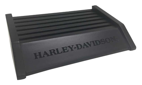 Harley-Davidson Small Wooden Coin Holder Display, Holds 24 Coins, Black 8002688