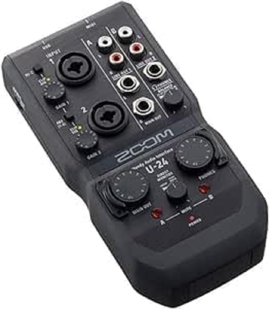 Zoom U-24 Handy Audio Interface