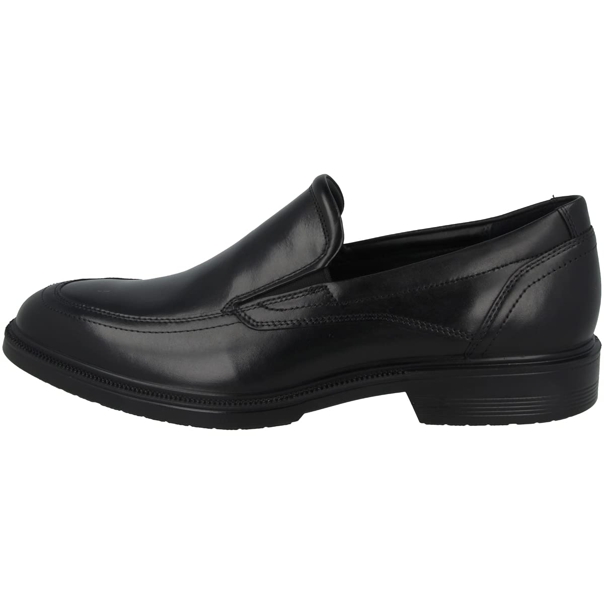 ECCO Men's Lisbon Apron Slip On Slip-On Loafer, Black, 12-12.5