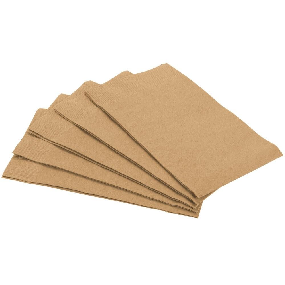 Amscan Disposable Party 2-Ply Guest Towels (16 Pack), Gold, 8 x 4.5
