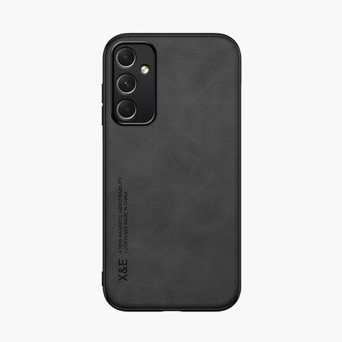 Kepuch Silklike Case for Samsung Galaxy A25 - Cover Bumper Built-in Metal Plate for Samsung Galaxy A25 - Black