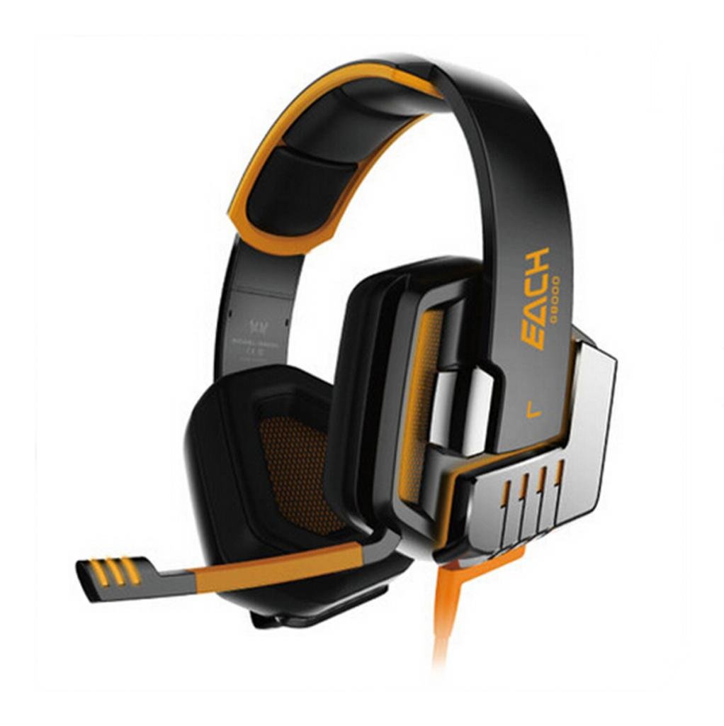 Each 7.1 Surround Pro USB Gaming Headset with Mic Headband Headphone