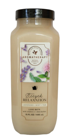 Bath & Body Works Aromatherapy Luxury Bubble Bath, Lavender Mint Tea 15 Ounce