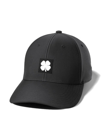 Black Clover Ace Hat Sleek and Stylish Cap with Iconic Emblem Patch Adjustable Hat-Black/White