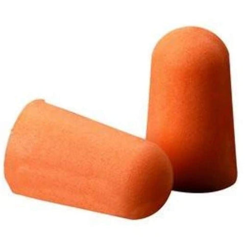 3M 1100 Earplugs, 37 dB, 200 Pairs/Box, Orange