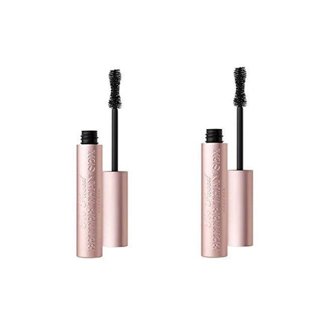 Better Mascara Volumizing & Lengthening,Make Eyelashes Fuller,Also Sweatproof Black 2Pack (0.27 Ounce)