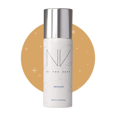 NV BB Perfecting Mist Bronzer Buildable Coverage Professional Airbrush Makeup with Plant-based Stem Cell Polypeptides, Vitamins A, D, E and Aloe, 1.5 ounces, Bronzer