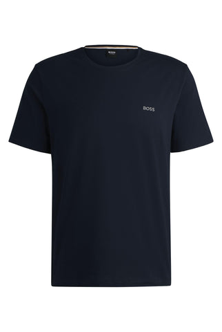 BOSS Mens Mix&Match T-Shirt R Embroidered-logo T-shirt in stretch cotton