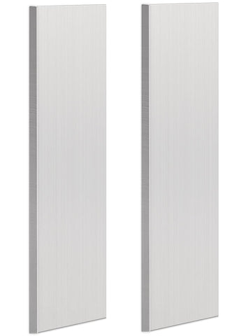 2 Pcs Square Aluminum Flat Bar, 1/4''(6mm) Thickness x 2'' Width x 12'' Length, 6061 General Purpose Plate, T6511 Solid New Mll Stock, for Crafting lndustry, Covered with Protective Film