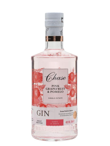 Chase Pink Grapefruit & Pomelo Gin | 40% vol | 70cl | Award-Winning | Exciting & Unique Flavour | Hints of Juniper & Lime Zest | Grapefruit Gin | Recommended with Tonic & in Cocktails