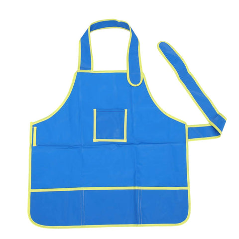 Milisten Children Painting Apron 3pcs Painting Smock Painting Apron Art Supplies Child Blue Painting Apron