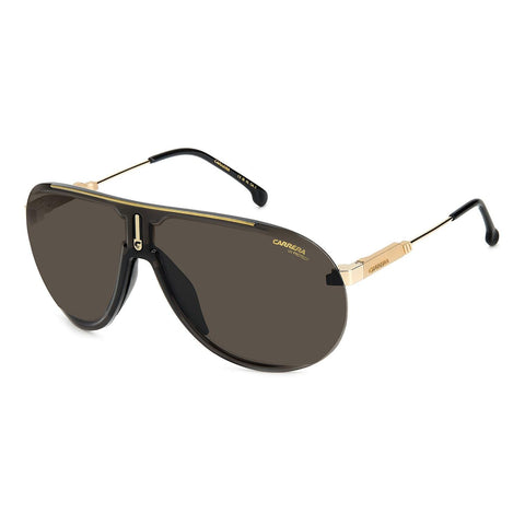 Carrera SUPERCHAMPION Black Gold/Light Brown 99/1/135 unisex Sunglasses