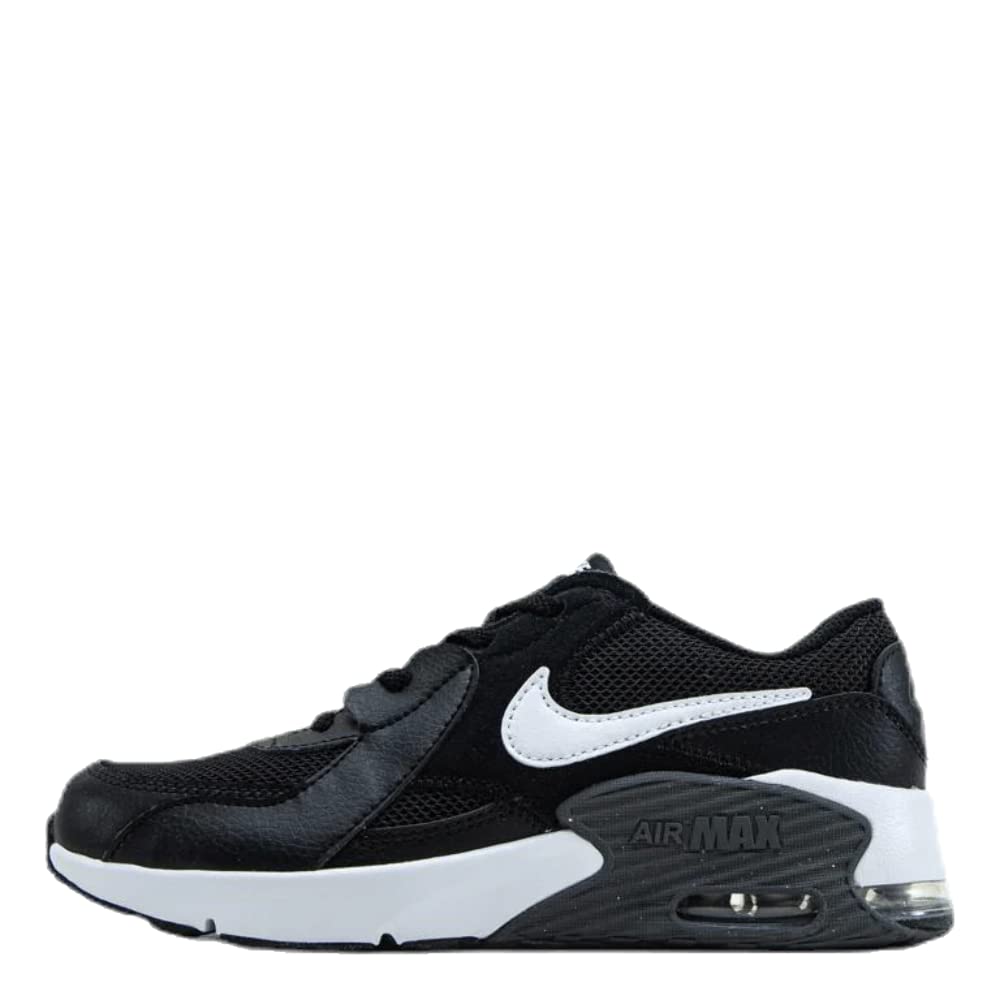 Nike AIR MAX EXCEE Slip-ON Sneaker - Kids' (Black/White, 10.5)