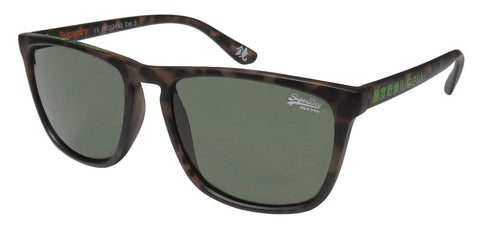 Superdry Sds Shockwave Mens Designer Full-rim 100% UVA & UVB Lenses Sunglasses/Eyewear (55-17-145, Matte Brown Pattern)