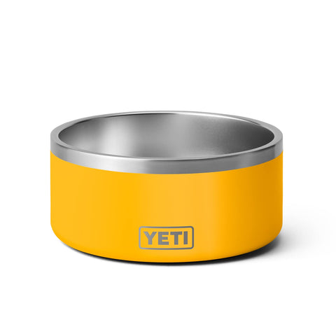 YETI Boomer 8, Stainless Steel, Non-Slip Dog Bowl, Holds 64 Ounces, Alpine Yellow