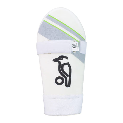 KOOKABURRA Unisex's 1000 Cricket arm Guard, White, Junior (3G22102I)