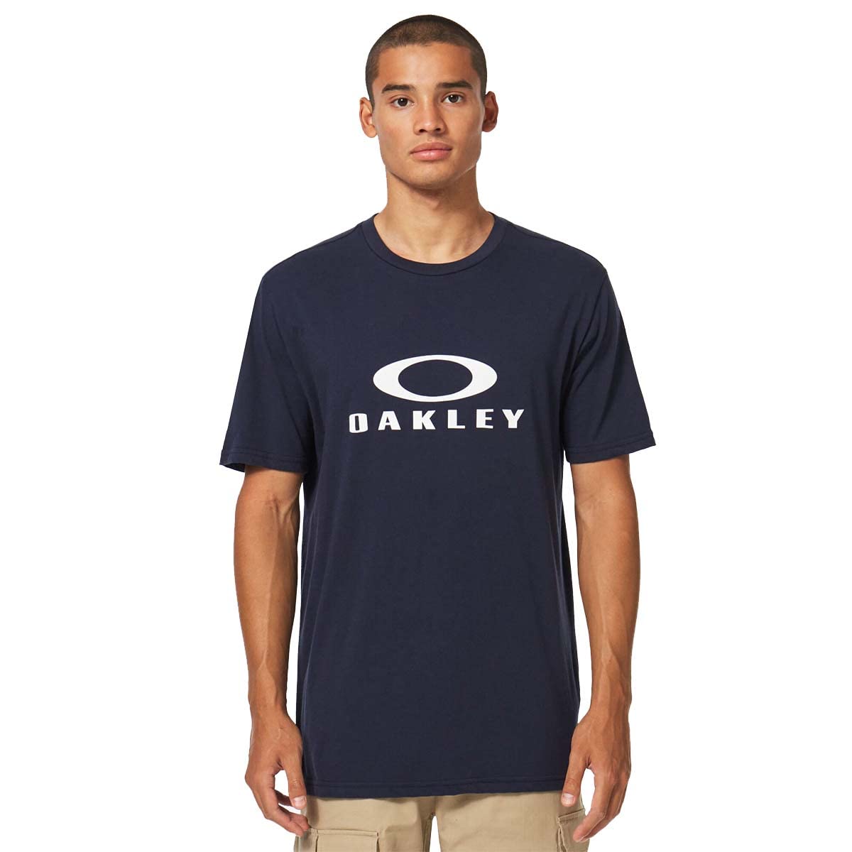 Oakley Men's O Bark 2.0 Short Sleeve Shirt, Fathom, Large
