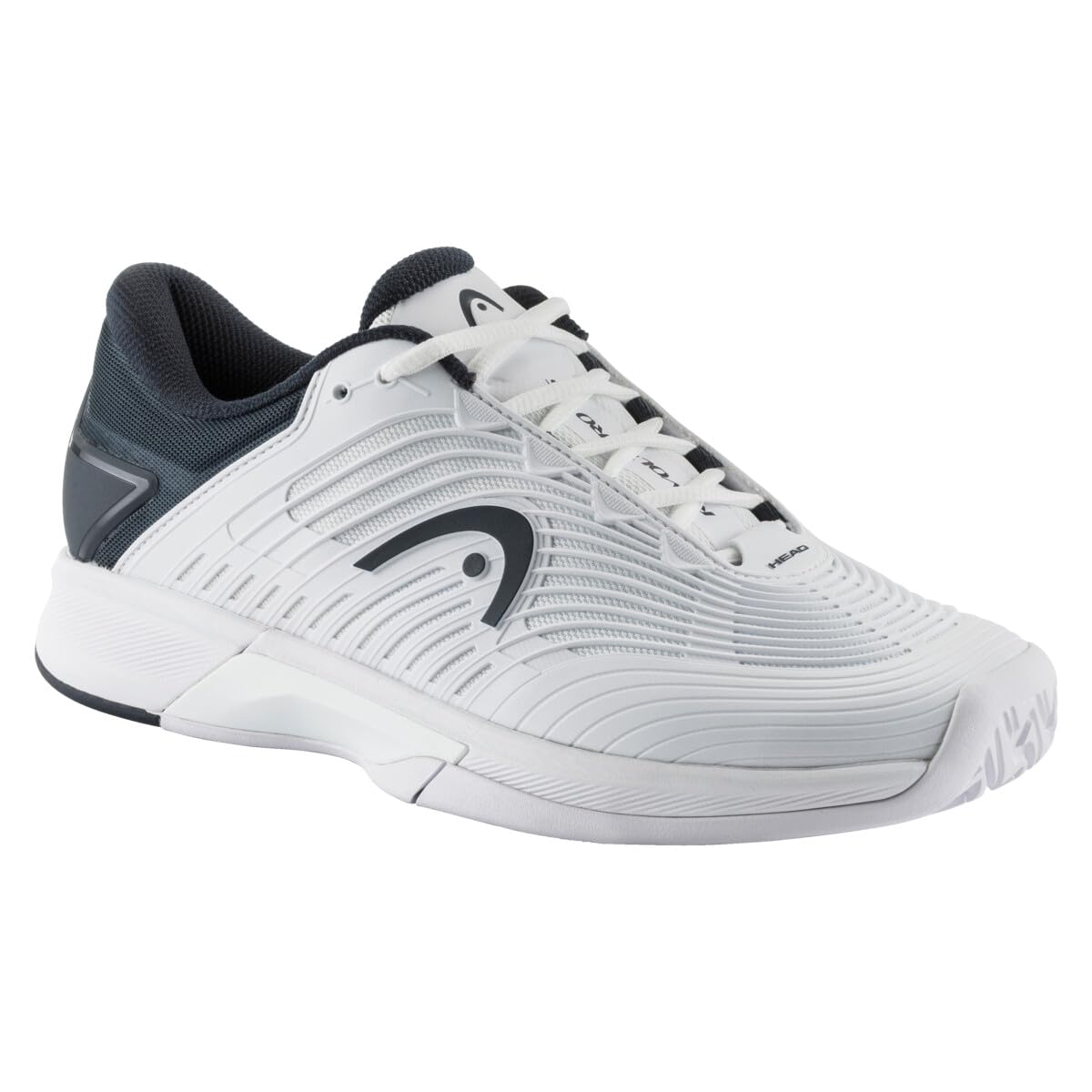 HEAD Men's Revolt Pro Sneaker, White/Blueberry, 11.5