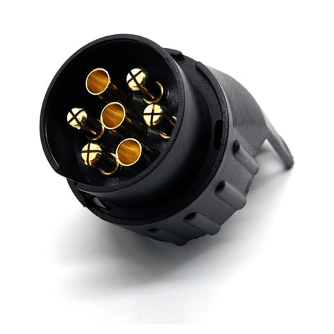 Norhogo 7 Pin to 13 Pin Trailer Adapter 7/13 Socket Converter Plug Suitable for Caravan Truck RV Cars Boat