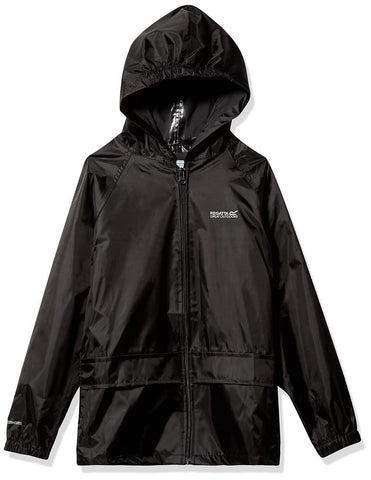 Regatta Unisex Kids Kids Stormbrk Jkt Jacket, Black, 13 Years UK