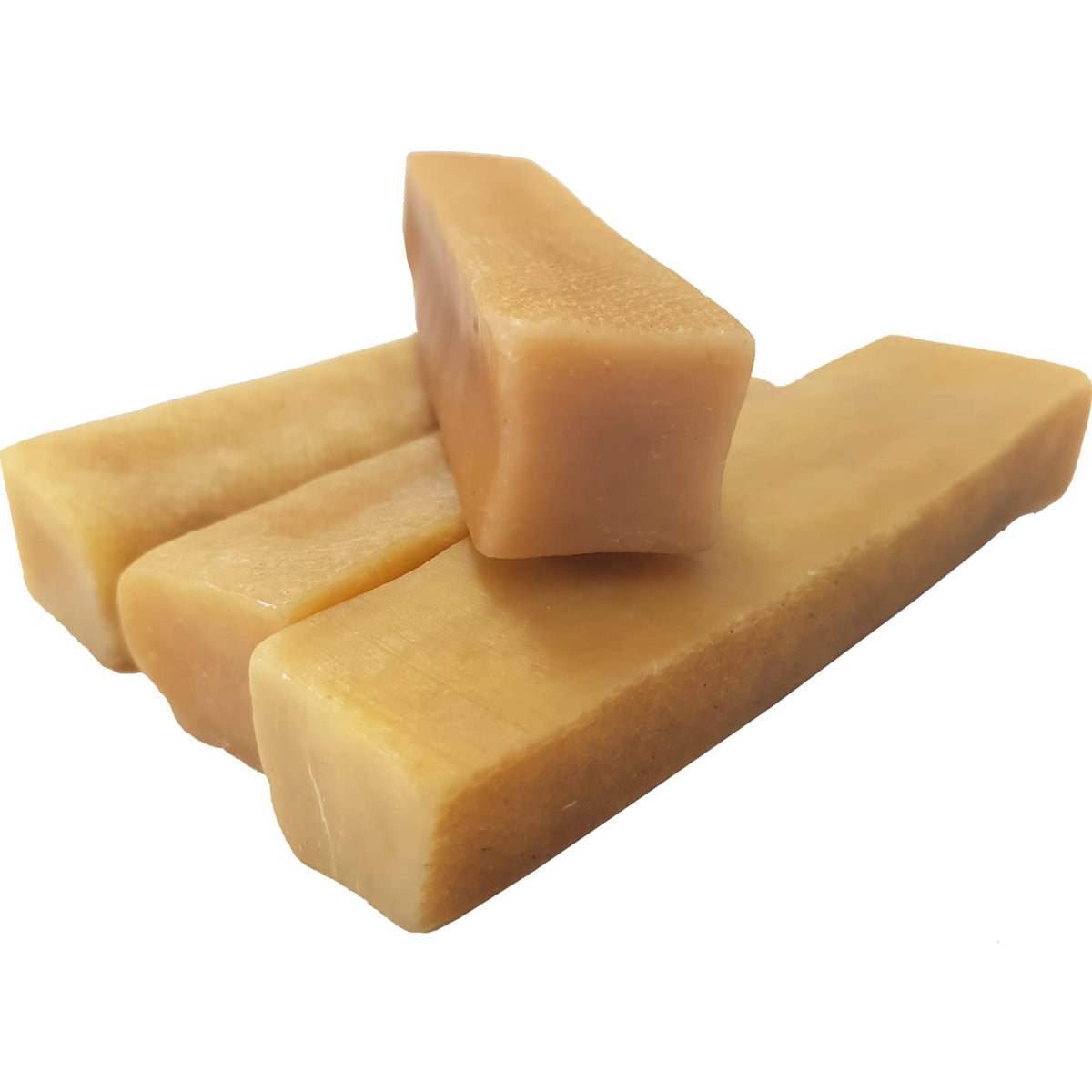 Britten and James Premium Himalayan Yak Chews for Dogs. 100% Natural Vegetarian Dog Treat - an Extremely Long Lasting Dental Stick (medium size/pack of 4)