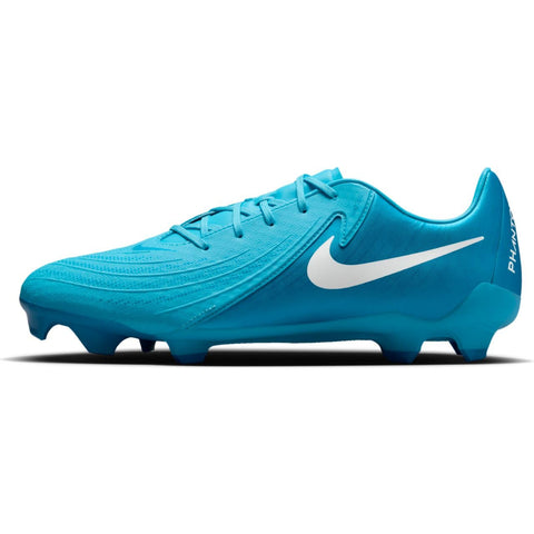 Nike Phantom GX II Academy FG/MG (FD6723-400, Blue Fury/White), Size 6