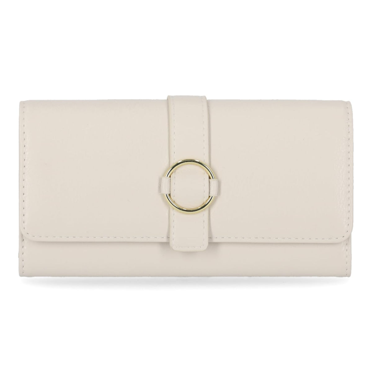 Mundi File Master Womens RFID Blocking Wallet Clutch Organizer With Change Pocket, Birch, One Size