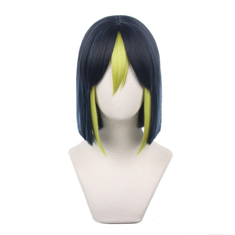 Anime Cosplay Wig, Genshin Impact Wig, with two Wig Caps, for Halloween, Party & etc. (Tighnari Cosplay)