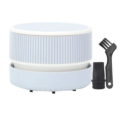 Mini Vacuum Cleaner Portable Handheld Desktop Dust Sweeper Desk Vacuum Cleaner Dust Dirt Food Crumbs Table Dust Vacuum Cleaner For Home Office Pet Car Manicure Keyboard