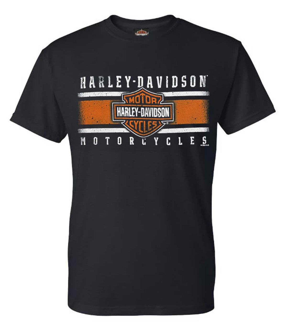 Harley-Davidson Men's Iconic Bar & Shield Crew-Neck Short Sleeve T-Shirt (M)