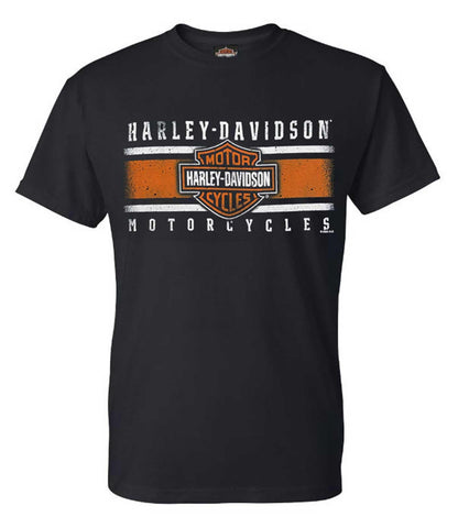 Harley-Davidson Men's Iconic Bar & Shield Crew-Neck Short Sleeve T-Shirt (M)