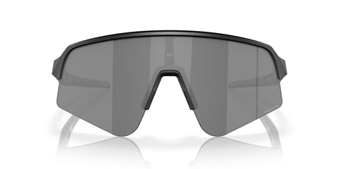 Oakley Men's OO9465 Sutro Lite Sweep Rectangular Sunglasses, Matte Black/Transparent Jade/Prizm Black, 39 mm