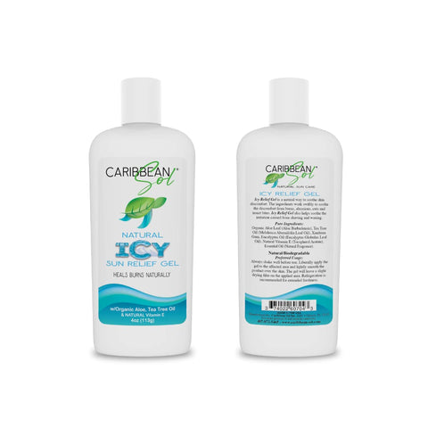 Natural Aloe - Icy Sun Relief Gel 4oz