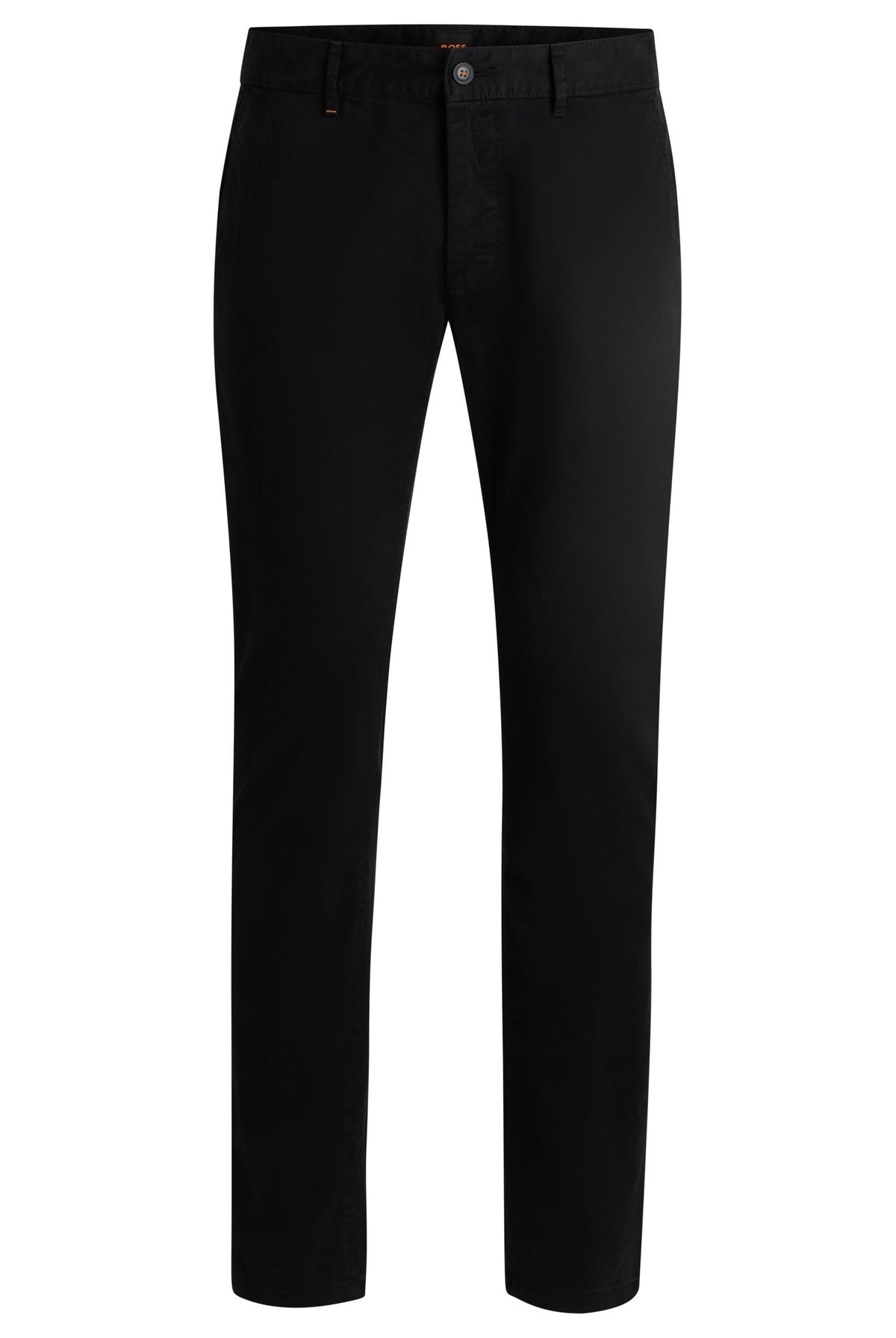 BOSS Mens Chino Slim Slim-fit Chinos in Stretch-Cotton Satin