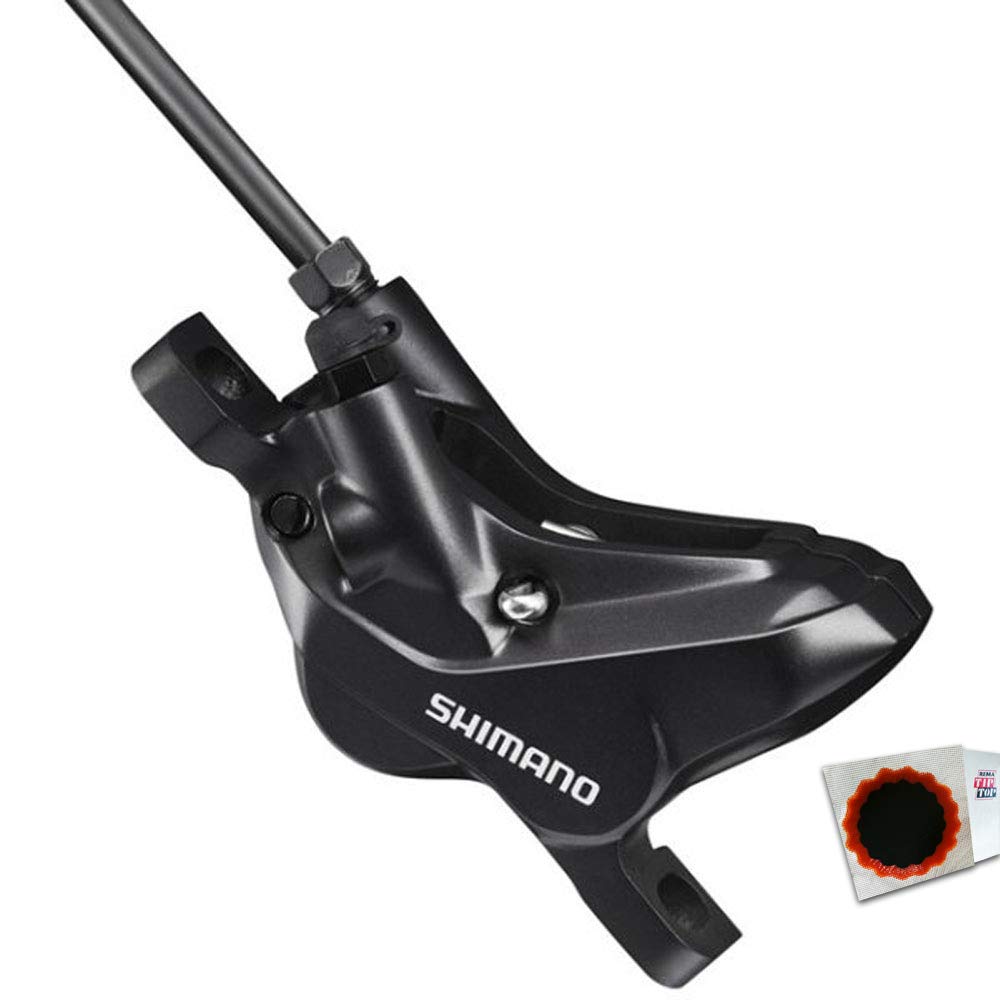 SHIMANO BR-MT420 Disc Brake Caliper - Front or Rear, Post Mount, Hydraulic, Includes Resin Pads, Black