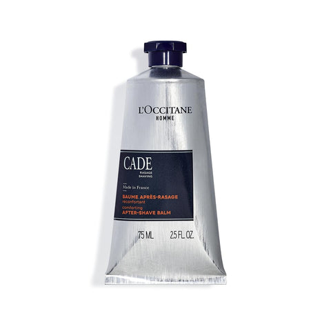 L'OCCITANE Soothing Cade After Shave Balm, 2.5 Fl. Oz: Hydrating, Soothe After Shave, Reduce feelings of irritation, With Shea Butter + Cade Essential Oil