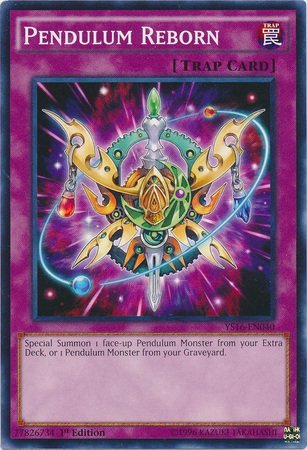 Yu-Gi-Oh! - Pendulum Reborn (YS16-EN040) - Starter Deck: Yuya - 1st Edition - Common
