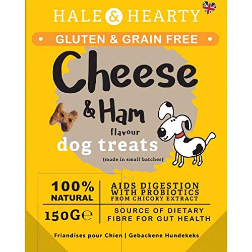 Hale & Hearty Zoon Ham & Cheese Grain Free 150g Dog Treats