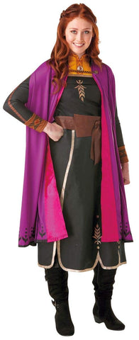 Rubie's Official Disney Frozen 2, Anna Deluxe Dress, Adults Costume, Size Ladies X-Small Uk 6-8