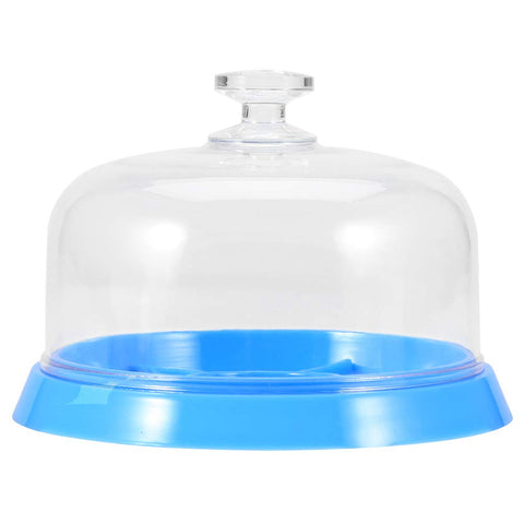 Walfront 6 Slots Watch Movement Accessory Moistureproof Dust Cover Storage Tray Storage Box Plastic Tray Repair Tool Watch Movement Holder
