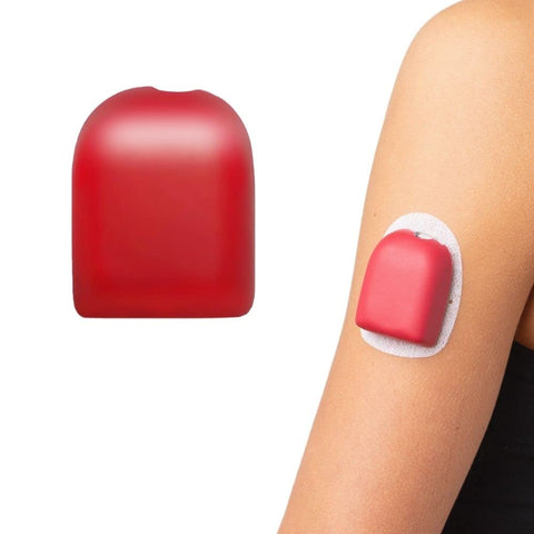 Sugar Medical - PumpPOPS Reusable Omnipod Cover - Soft, Flexible & Easy to Remove Cover for Diabetic Insulin Pumps (Red)