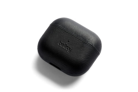 Bellroy Pod Jacket 3rd Generation - (Leather Case for Apple AirPods 3rd Generation) - Black