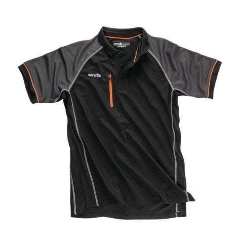 Scruffs Trade Active Polo Black M (T54435)